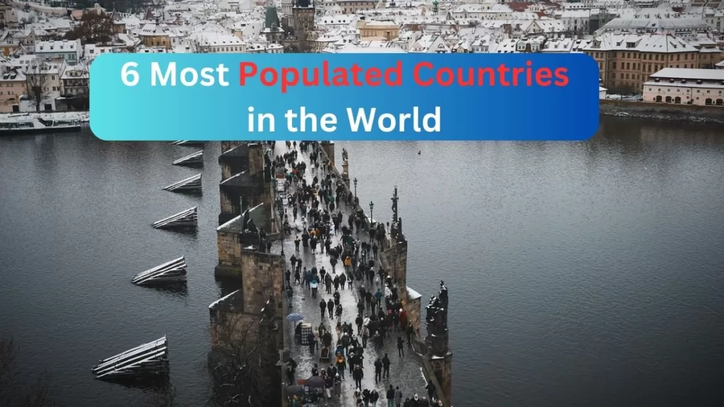 6 most populated countries in the world